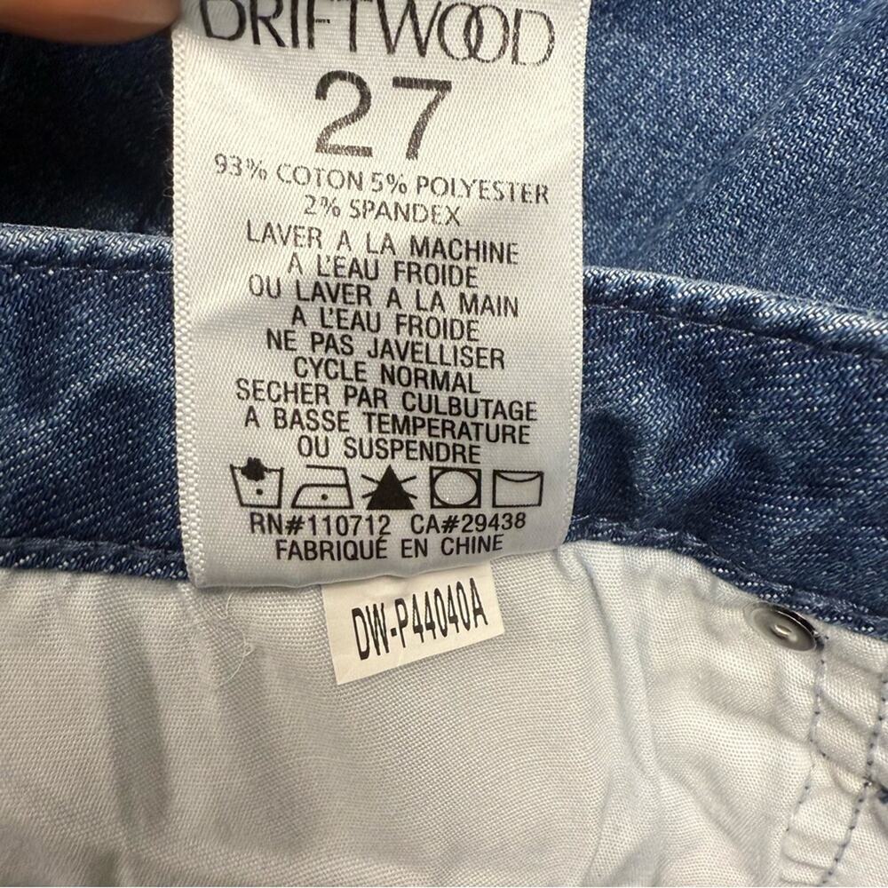 DRIFTWOOD Farrah Midnight Rose Wide Leg Jeans - Picture 6 of 9
